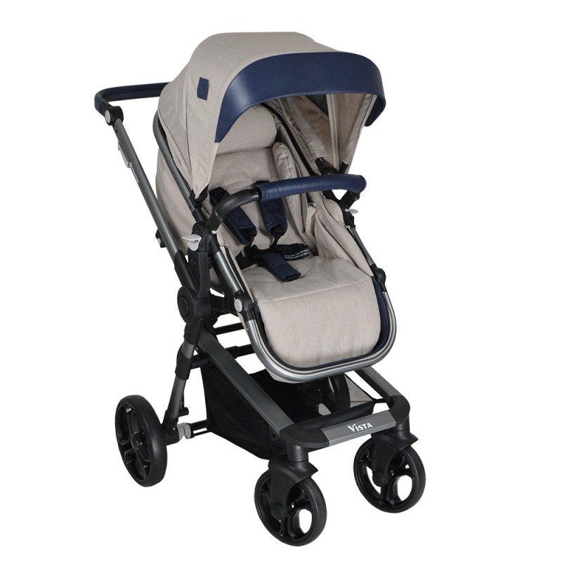 Πολυκαρότσι Bebe Stars Vista 3 σε 1 Blue Πολυκαρότσι Bebe Stars Vista 3 σε 1 Blue