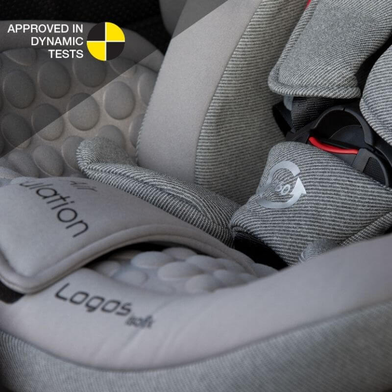 Κάθισμα Αυτοκινήτου Coletto Logos 360o Isofix 0-36Kg Red