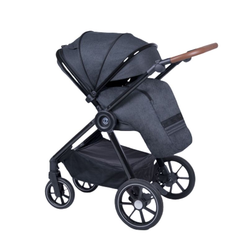Πολυκαρότσι Coletto Zokky Ozz 2 in 1 Graphite