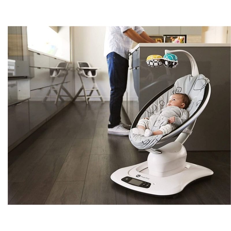 Κούνια Ρηλάξ 4MOMS MaMaRoo Version 4 Classic Black