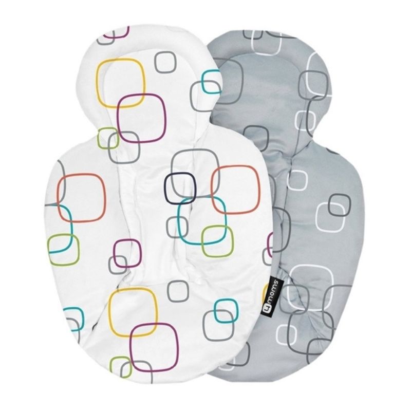 Ανατομικό Στρωματάκι 4MOMS για Mamaroo White Silver