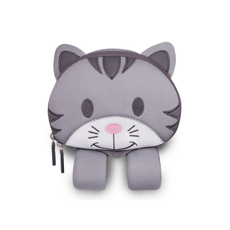 Παιδική Τσάντα Πλάτης MartinaZ Cat Toddler Grey
