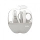 Βρεφικό Σετ Περιποίησης Νυχιών Akuku Baby Care Kit Apple Grey