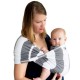 Μάρσιπος Baby Ktan Print Charcoal Stripes