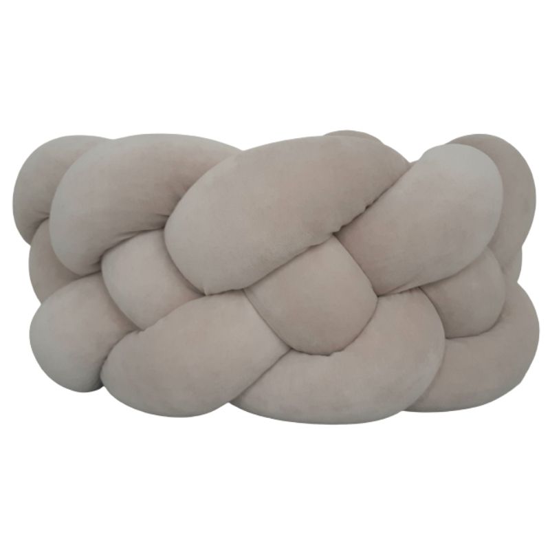 Βρεφική Πάντα πλέξουδα βελουτέ Baby Oliver Μπέζ 24x200cm