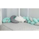Βρεφική πάντα πλεξούδα Baby Star Sugar Family Pink 220x19cm Βρεφική πάντα πλεξούδα Baby Star Sugar Family Pink 220x19cm