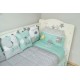 Βρεφική προίκα κρεβατιού Baby Star Sugar Family Mint Βρεφική προίκα κρεβατιού Baby Star Sugar Family Mint