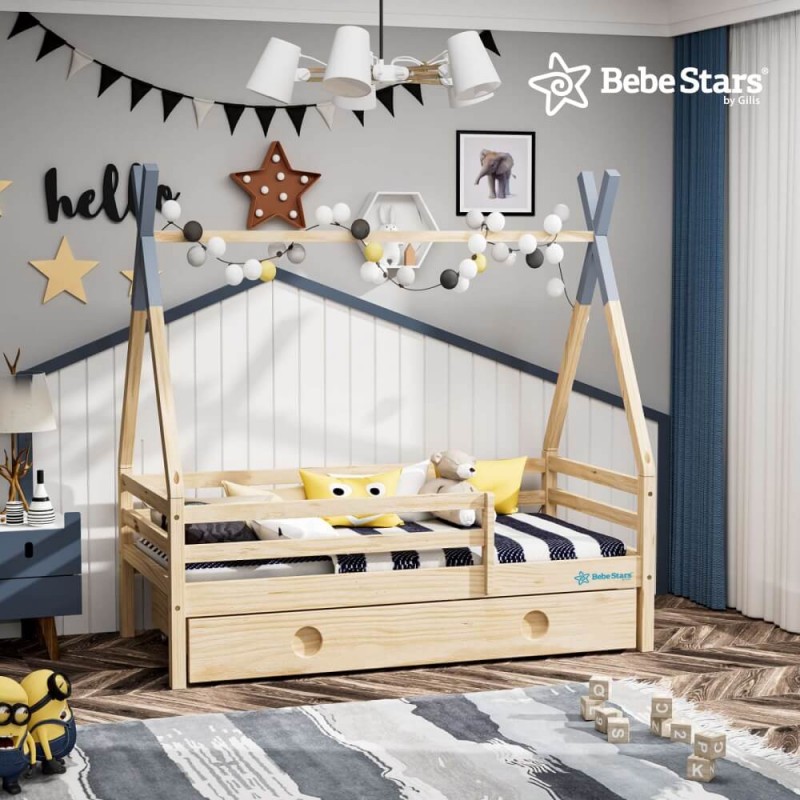 Κρεβάτι Bebe Stars Galaxy Montessori