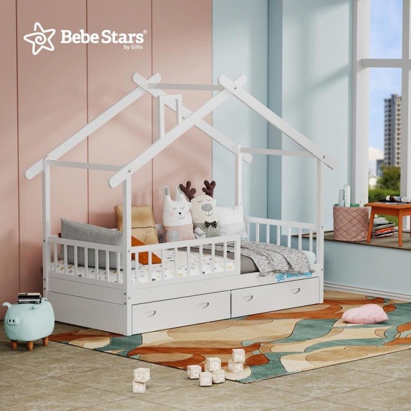 Κρεβάτι Bebe Stars Moonlight Montessori