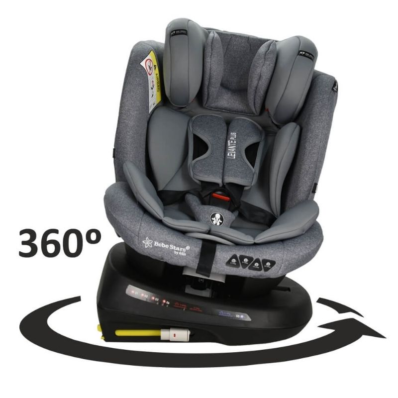 Κάθισμα Αυτοκινήτου Bebe Stars Levante Plus Isofix 360° Red