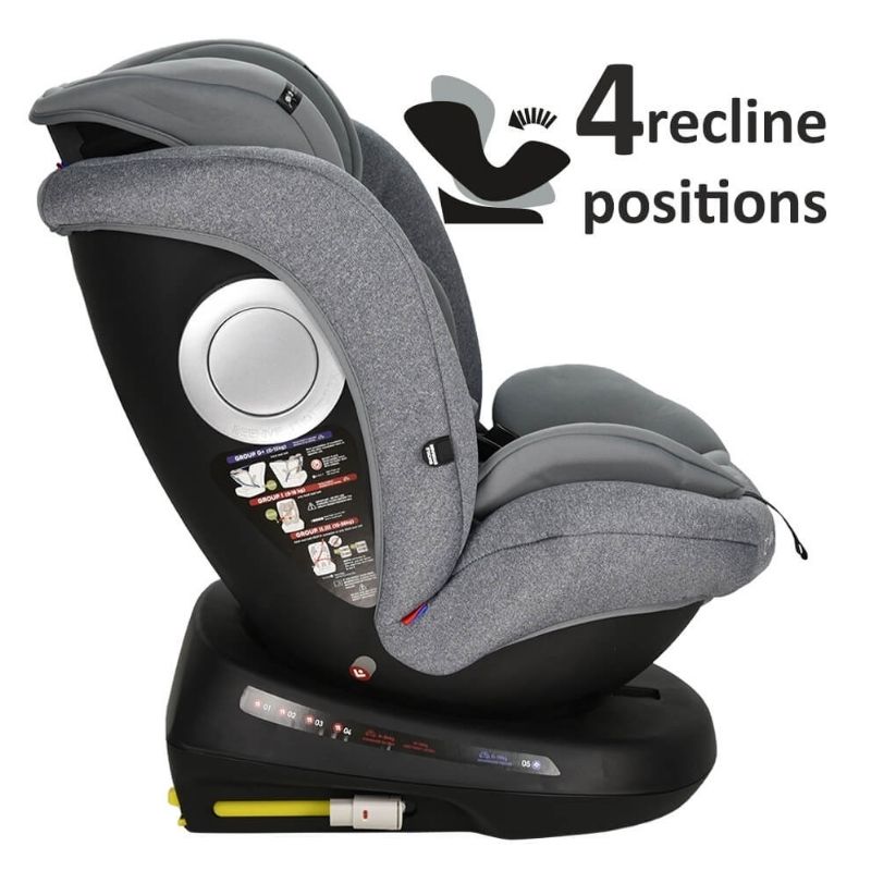 Κάθισμα Αυτοκινήτου Bebe Stars Levante Plus Isofix 360° Red