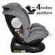 Κάθισμα Αυτοκινήτου Bebe Stars Levante Plus Isofix 360° Red