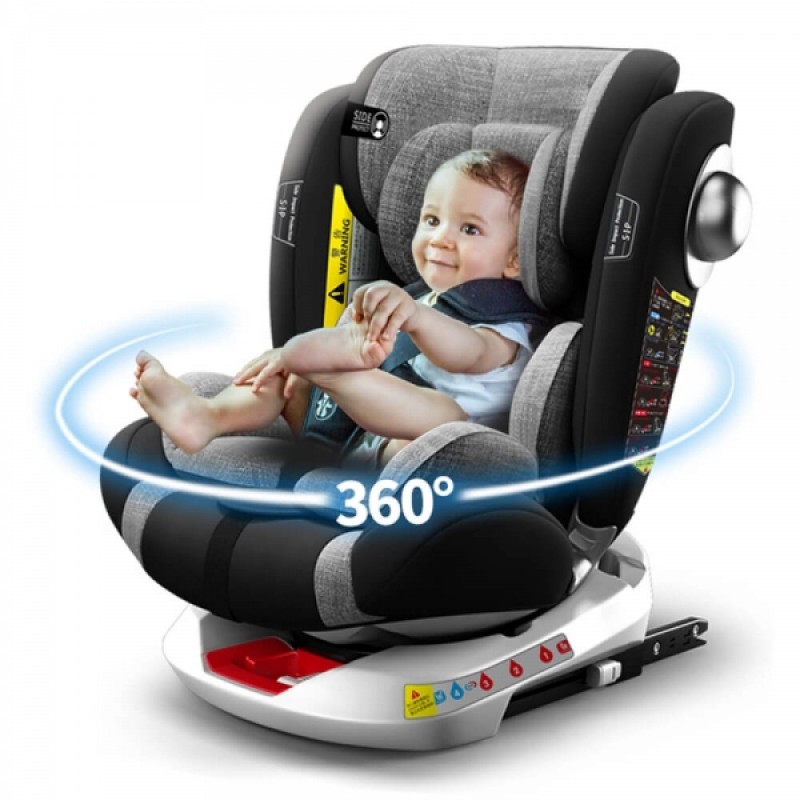 Κάθισμα αυτοκινήτου Bebe Stars Macan Isofix 360° 0-36kg Petrol