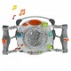 Τραμπολίνο Bebe Stars Sea Animals Steel Grey