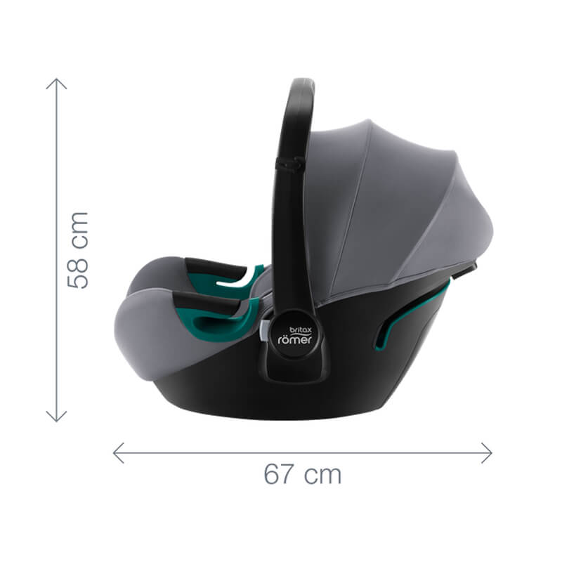 Κάθισμα Αυτοκινήτου Britax Romer Baby Safe3 i-Size 0-13kg Frost Grey With Flex Base iSense Κάθισμα Αυτοκινήτου Britax Romer Baby Safe3 i-Size 0-13kg Frost Grey With Flex Base iSense