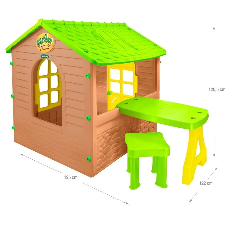 Σπιτάκι Κήπου Mochtoys Garden House with table 12240