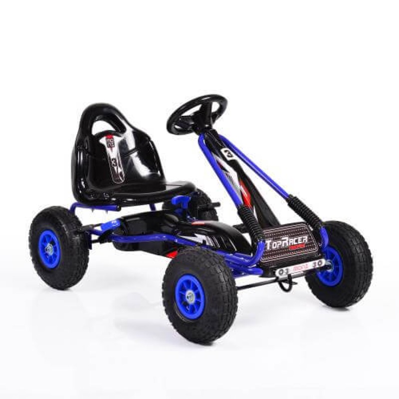 Παιδικό Αυτοκινητάκι Byox Go Kart με πετάλια Air Wheels Top Racer Blue