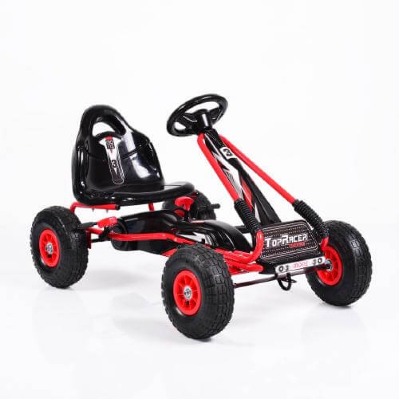 Παιδικό Αυτοκινητάκι Byox Go Kart με πετάλια Air Wheels Top Racer Red