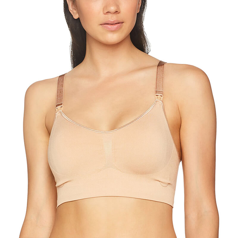 Σουτιέν Θηλασμού Carriwell χωρίς Ραφές Seamless Nude Medium