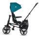 Τρίκυκλο Αναδιπλούμενο Ποδηλατάκι Smart Baby Coccolle Spectra Plus Turquoise Tide