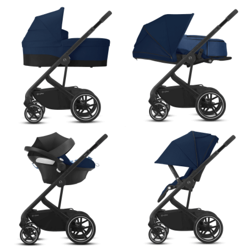 Καρότσι Cybex Balios S Lux Black Frame Classic Beige