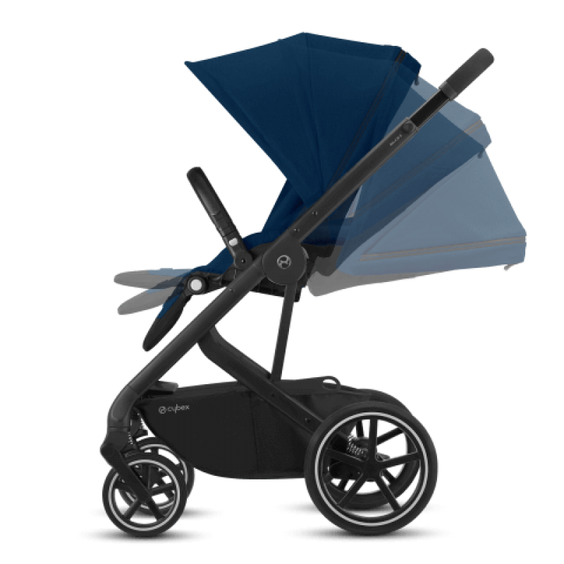 Καρότσι Cybex Balios S Lux Silver Frame Soho Grey