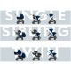 Βρεφικό Καρότσι Cybex Gazelle S Taupe Frame Navy Blue 