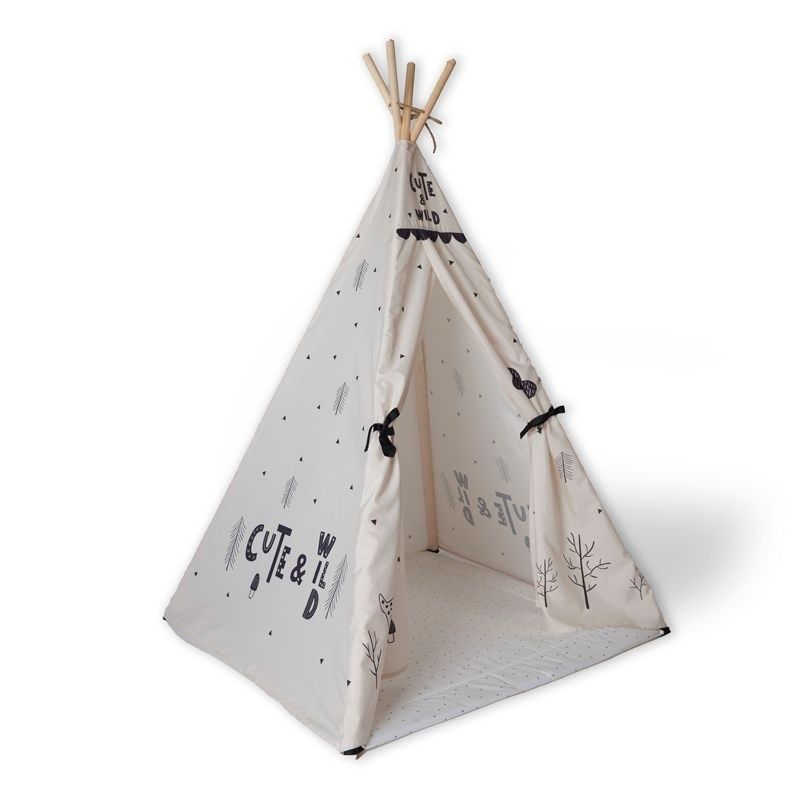 Παιδική Σκηνή Funna Baby Tepee Cute & Wild Beige