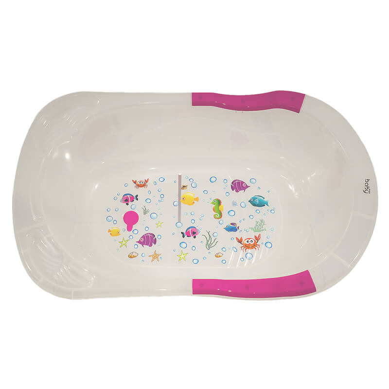 Βρεφική Μπανιέρα Just Baby Bagno White Pink