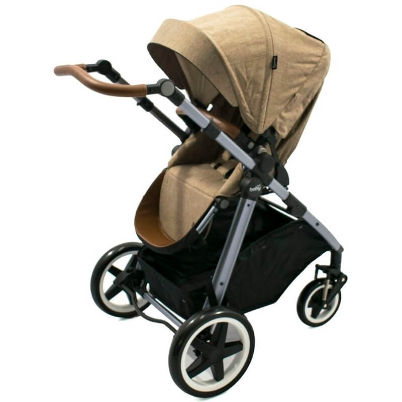 Πολυκαρότσι Just Baby Oasis 3 in 1 Dark Grey Πολυκαρότσι Just Baby Oasis 3 in 1 Dark Grey