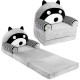 Παιδικό Πολυθρονάκι Kidsee 3 in 1 Grey Black Παιδικό Πολυθρονάκι Kidsee 3 in 1 Grey Black