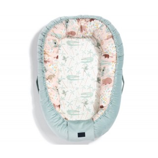 Βρεφική Φωλιά Baby Nest La Millou Dundee & Friends Pink - Smoke Mint