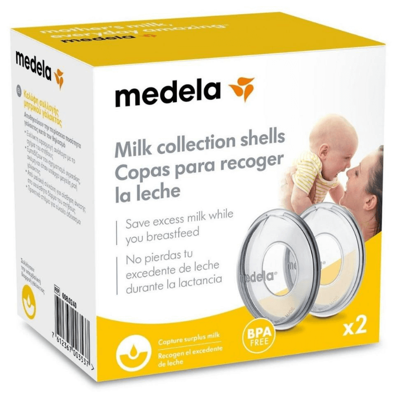Κελύφη Συλλογής Μητρικού Γάλακτος Milk Collection Shells  Medela 2τμχ