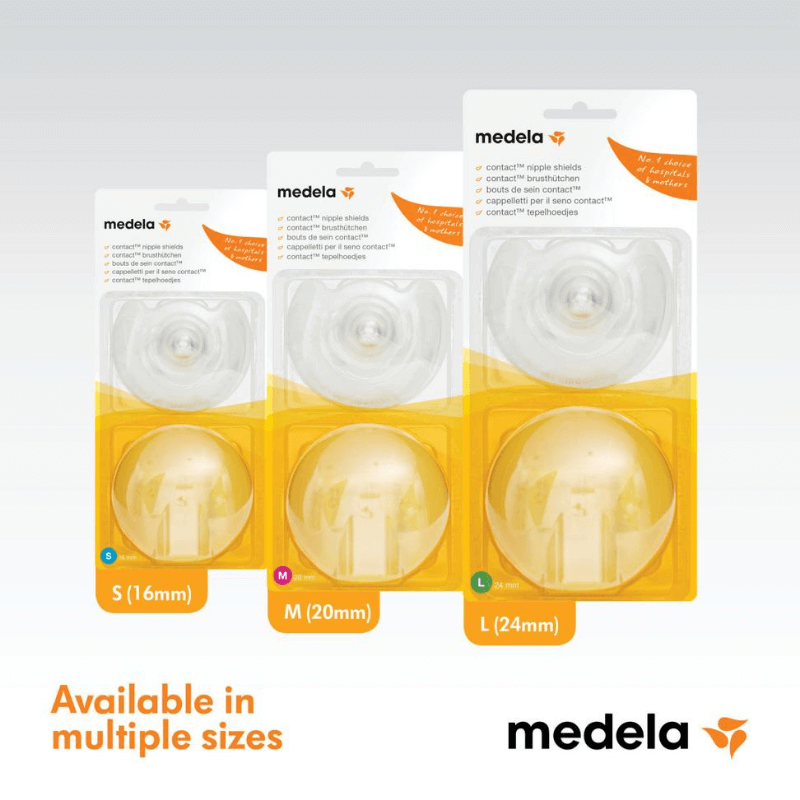 Ψευδοθηλές Medela Contact Nipple Shields 2τμχ (Large)