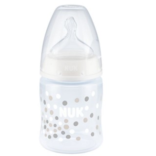 Μπιμπερό πολυπροπυλενίου (PP) NUK First Choice Plus 150ml με θηλή Silic White