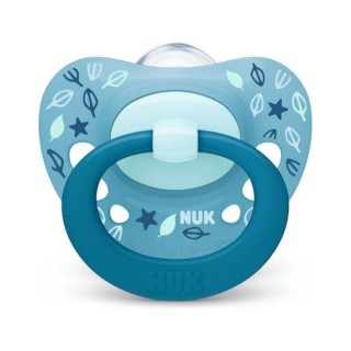 Πιπίλα NUK Signature Blue Leaves 6-18m