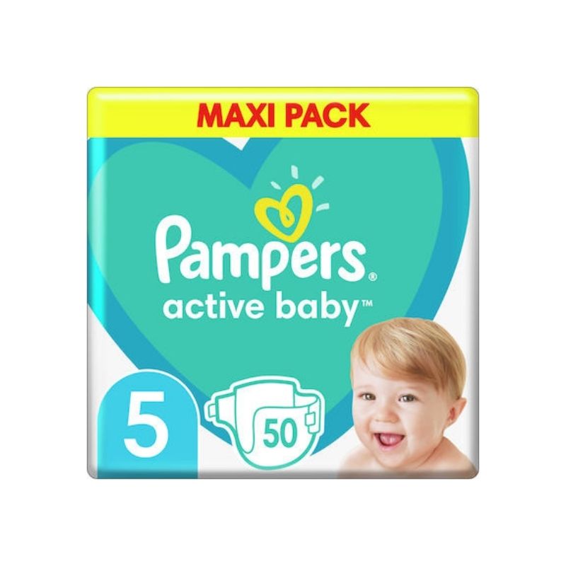 Πάνες Pampers Active Baby No.5 (11-16kg) 50τμχ