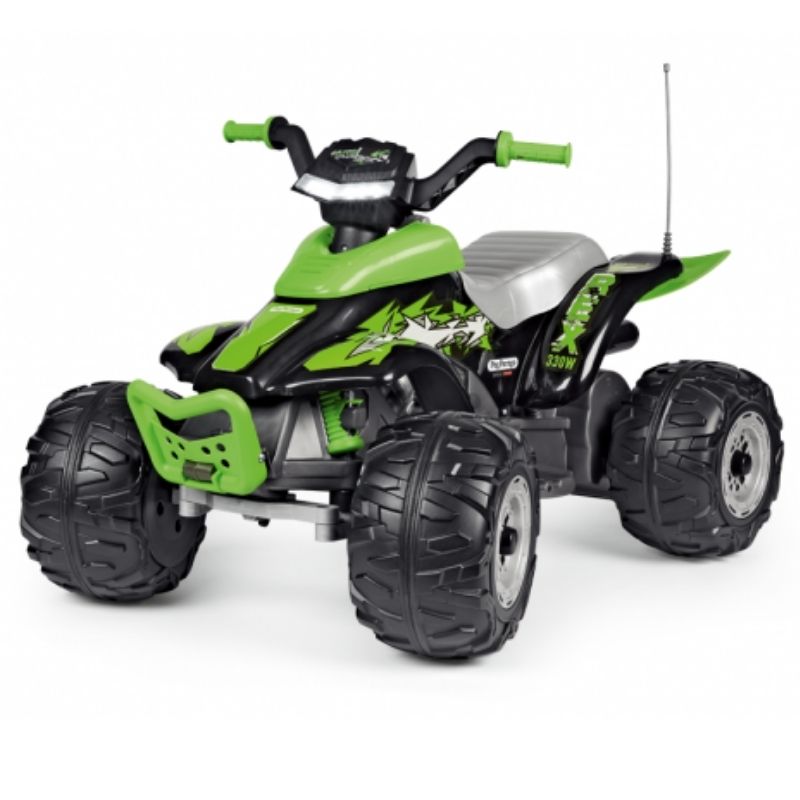 Ηλεκτροκίνητη Γουρούνα Peg Perego Coral T-Rex 330W Black Green