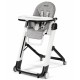 Καρεκλάκι φαγητού Peg Perego Siesta Follow Me Wonder Grey Καρεκλάκι φαγητού Peg Perego Siesta Follow Me Wonder Grey