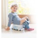 Γιο-γιο Ταξιδιού και Εκπαιδευτικό Κάθισμα Τουαλέτας Potette Plus Premium 2 σε 1 Grey