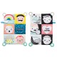 Πολύχρωμο Βιβλίο Taf Toys Διπλής Όψης ''My feelings Crinkle'' Πολύχρωμο Βιβλίο Taf Toys Διπλής Όψης ''My feelings Crinkle''