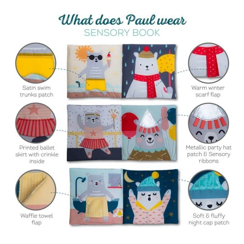 Βιβλίο Δραστηριοτήτων Taf Toys What does Paul wear Βιβλίο Δραστηριοτήτων Taf Toys What does Paul wear