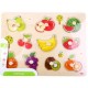 Ξύλινο Εκπαιδευτικό Puzzle Tooky Toy Fruits (10τμχ.) Ξύλινο Εκπαιδευτικό Puzzle Tooky Toy Fruits (10τμχ.)
