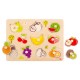 Ξύλινο Εκπαιδευτικό Puzzle Tooky Toy Fruits (10τμχ.) Ξύλινο Εκπαιδευτικό Puzzle Tooky Toy Fruits (10τμχ.)