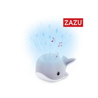 Βρεφικός προτζέκτορας φωτιστικό με λευκούς ήχους ZAZU Wally the Whale 