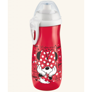 Παγουράκι NUK Sports Cup Disney Minnie 450 ml με καπάκι push-pull