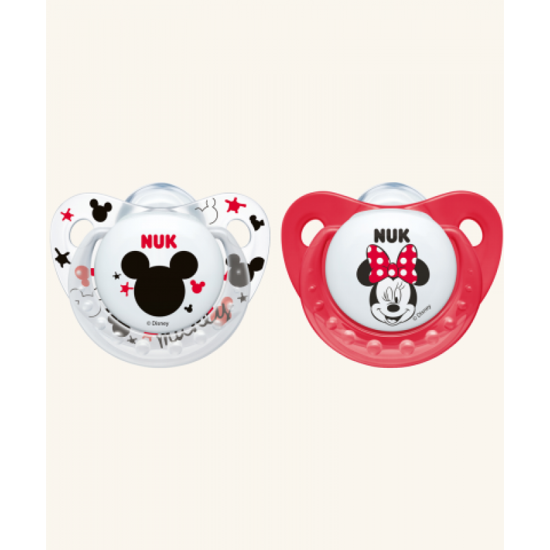 Πιπίλα NUK Trendline Disney  Silic 0-6m Mickey