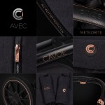 Καρότσι Διδύμων Cavoe Avec 3 in 1 Meteorite