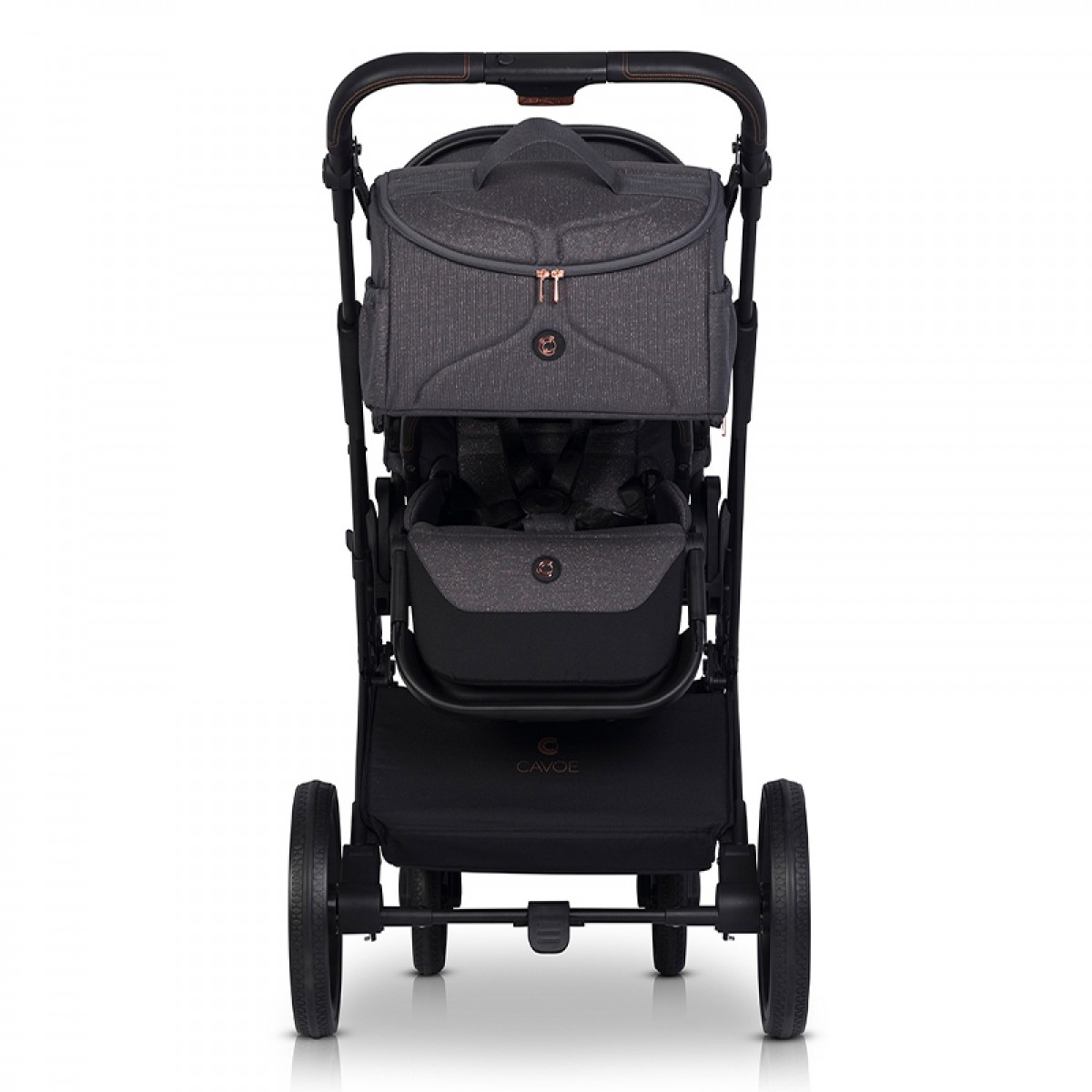 Καρότσι Cavoe Axo Shine 3 in 1 French Grey