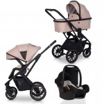 Καρότσι Cavoe Axo Shine 3 in 1 Flamingo